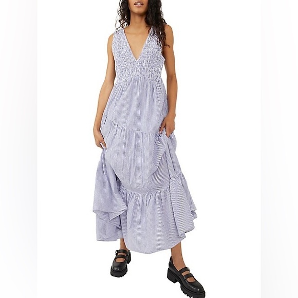 𝓯𝓹 Free People ~ Juno Maxi Dress - Picture 8 of 9
